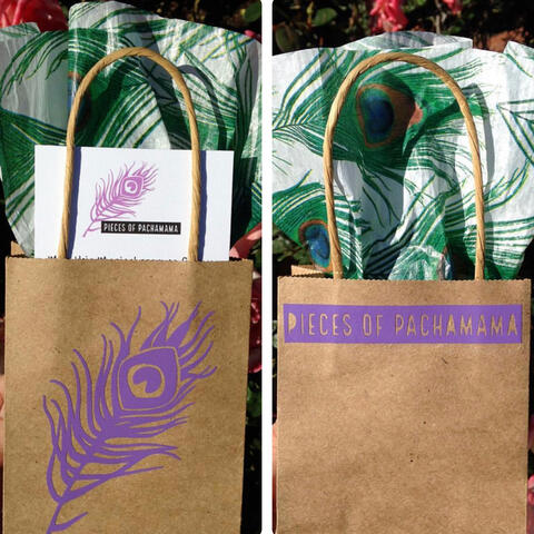@piecesofpachamama gift bag (packaging/photoshoot)