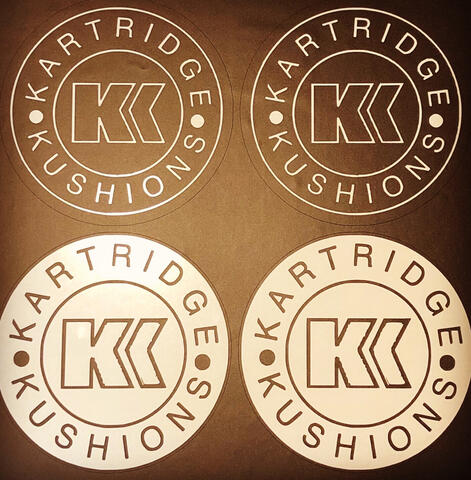 @kartridgekushions logo decals (vinyl)