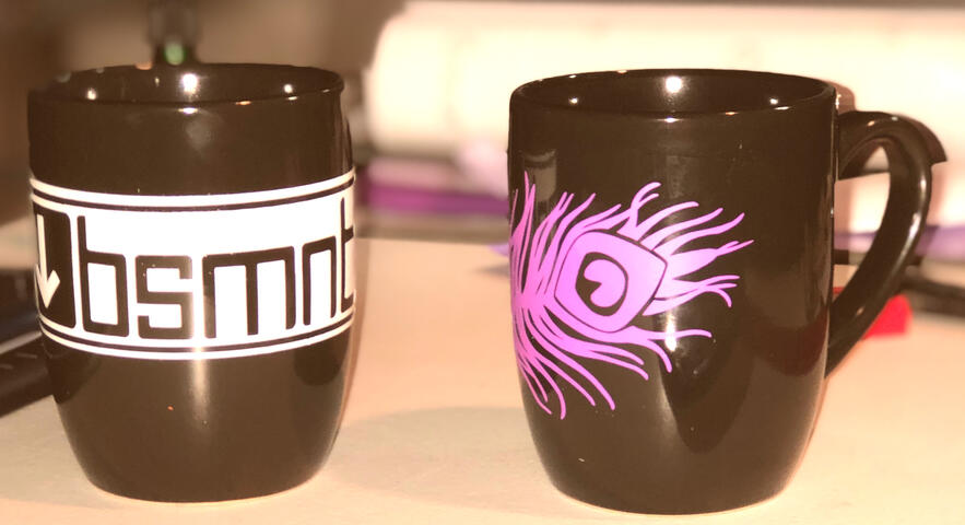 Promo mugs (vinyl)